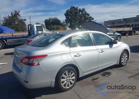 2013 Nissan Sentra Sv z USA, uszkodzony, nr VIN 3N1AB7AP1DL738176